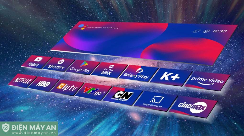 Android Tivi Casper 4K 50 Inch 50UGA610 - hệ điều hành Android 11.0